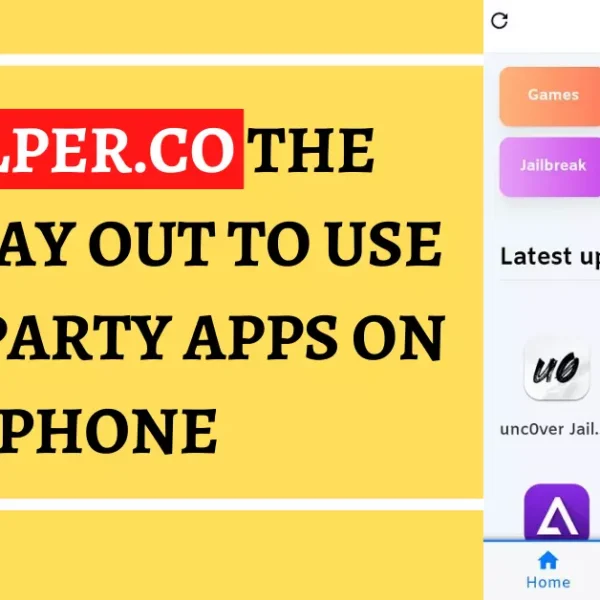 Iohelper.co- The Only Way Out to Use Third-Party Apps on iPhone