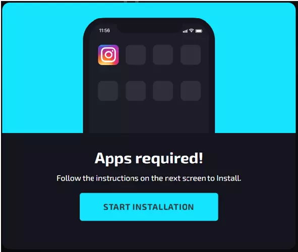 click on ‘Start Installation’