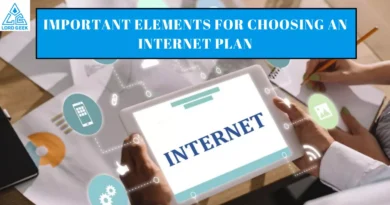elements for choosing an internet plan