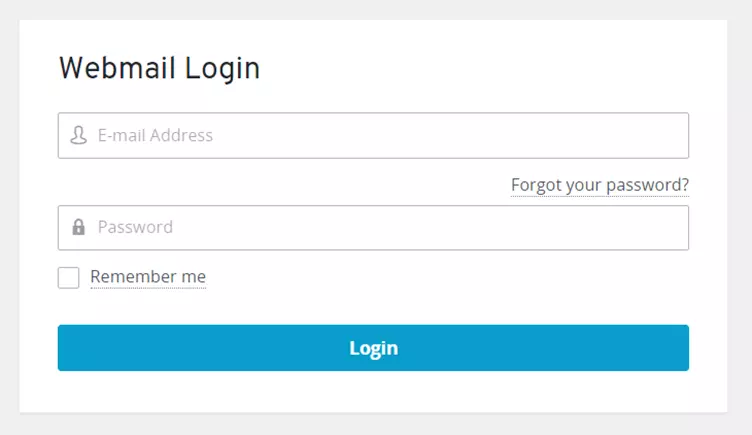 Visit the 1 and 1 webmail login page and then Enter your email address and password