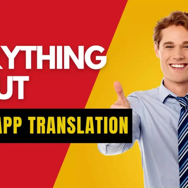 Mobile app translation