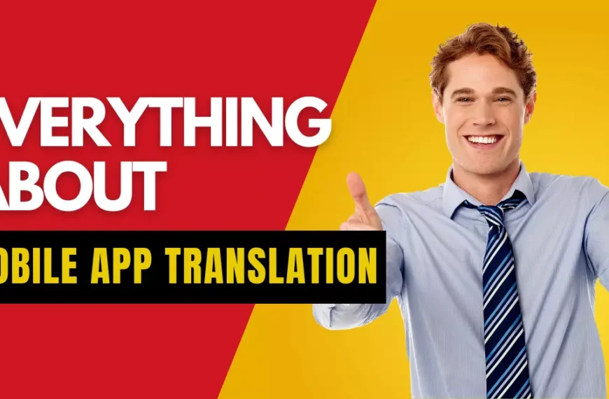 Mobile app translation