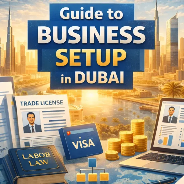 Guide to Business Setup in Dubai - blog featured image