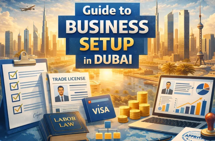 Guide to Business Setup in Dubai - blog featured image